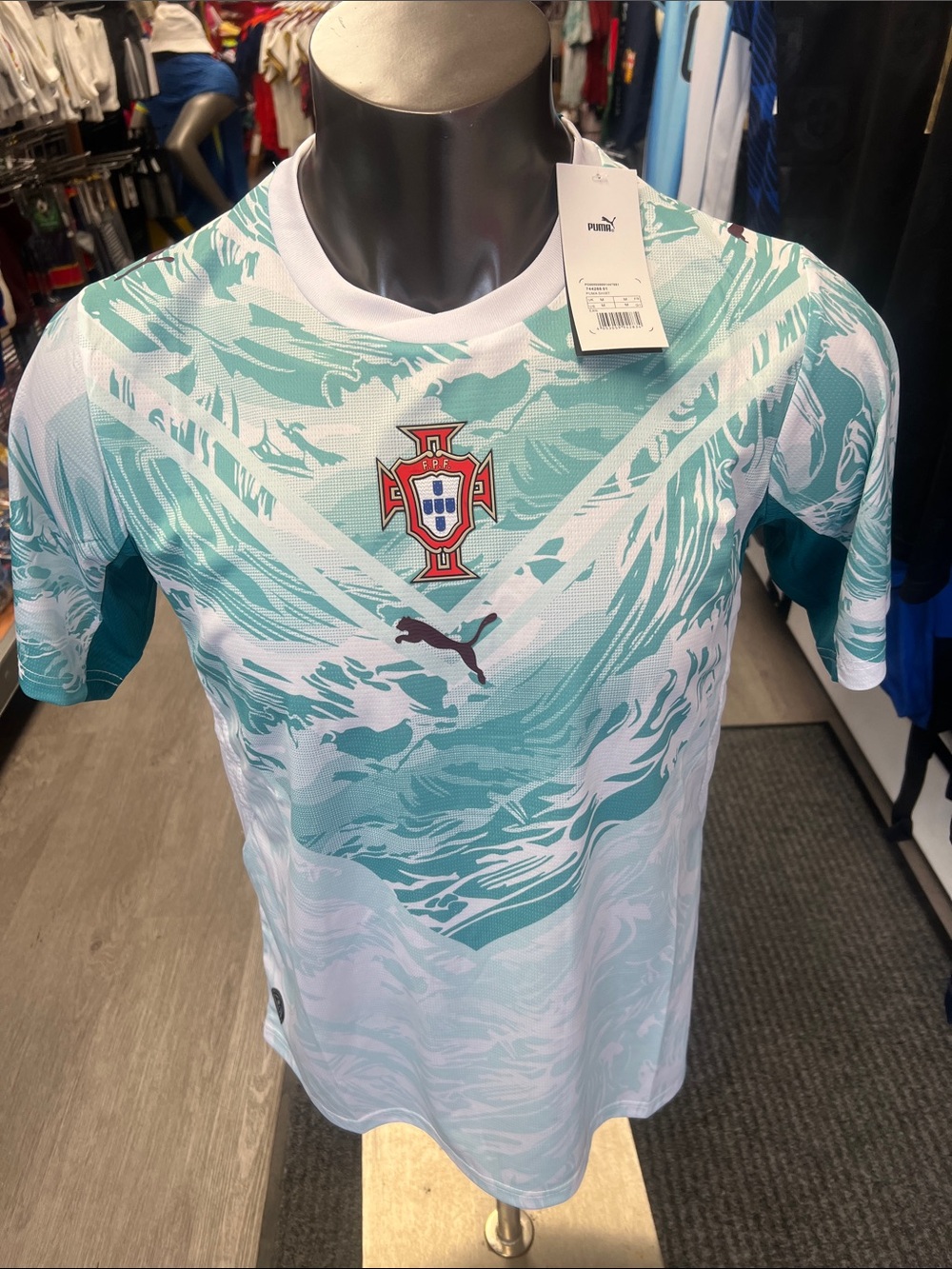 Portugal  away green jersey  2026